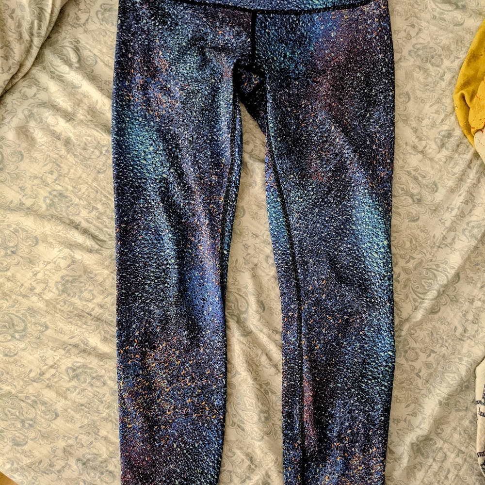 Lululemon Galaxy Print Leggings